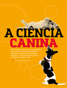 Revista Popular Science Brasil - Pet Terapeuta por Karina Schutz