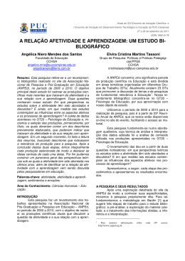 visualizar resumo expandido - PUC