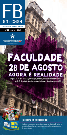 FAculdAde - Sindicato dos Banc&aacute;rios e Financi&aacute;rios de S&atilde;o Paulo