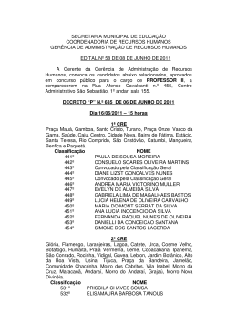 secretaria municipal de educa&ccedil;&atilde;o coordenadoria de recursos