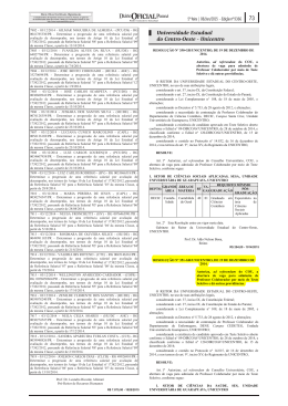 autorização de teste seletivo - resolução nº 351/2014