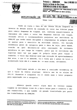 Protocolo n. : 22522212515 Governo do Estado de - sintema