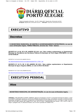 EXECUTIVO EXECUTIVO PESSOAL