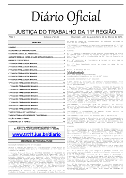 Veja a publicação da resolução no DOJT para
