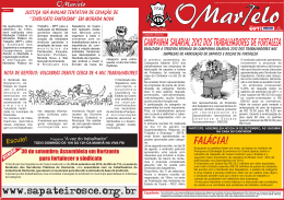 - o Sindicato dos Sapateiros