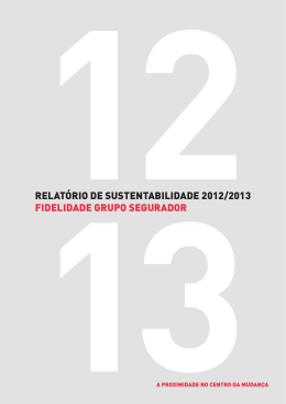 2012/2013 - fidelidade