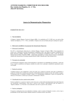 Anexo 2013 - Seguros de Garantias