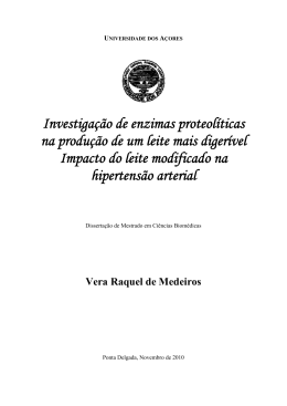 Vera Raquel de Medeiros - Repositório da Universidade dos Açores