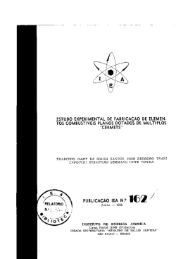 ESTUDO EXPERIMENTAL DE FABRICA&Ccedil;&Atilde;O DE ELEMEN