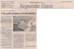 Forte pode enriquecer circuito tur&iacute;stico
