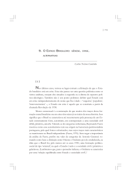 g&ecirc;nese, crise, alternativas