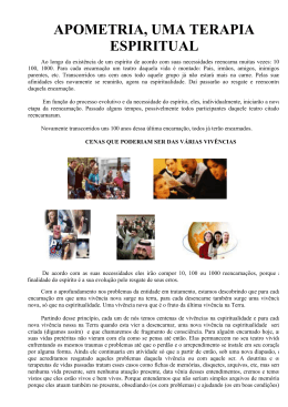 APOMETRIA, UMA TERAPIA ESPIRITUAL