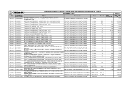 Compras Diretas &ndash; Novembro 2014 - Crea-RJ