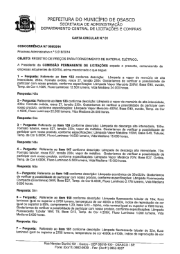 PREFEITURA DO MUNICÍPIO DE QSASCO
