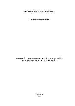 forma&ccedil;&atilde;o continuada e gest&atilde;o da educa&ccedil;&atilde;o - in&iacute;cio