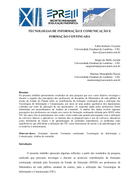 68 - tecnologias de informa&ccedil;&atilde;o e comunica&ccedil;&atilde;o e forma&ccedil;&atilde;o continuada