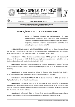 resolução nº 4, de 11 de fevereiro de 2014.