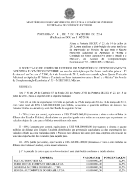 PORTARIA N&ordm; 4 , DE 7 DE FEVEREIRO DE 2014 (Publicada no