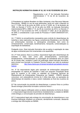 Instrução Normativa IBAMA nº 02/2014