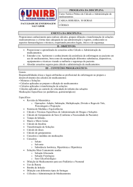 Programa Curso Te&oacute;rico Pr&aacute;tico de C&aacute;lculo e Administra&ccedil;&atilde;o