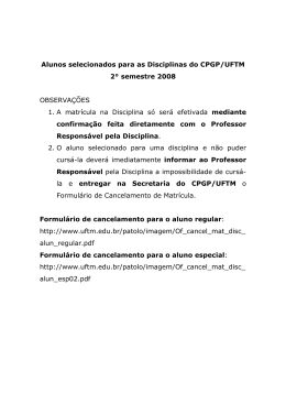 2&ordm; semestre