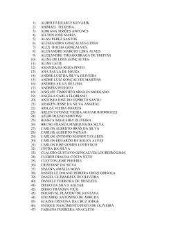1) alberto duarte kovarik 2) abimael teixeira 3) adriana