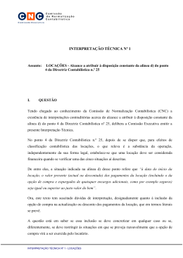 it 1 - locações - Comissão de Normalização Contabilística