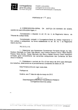 14/2012 - Tribunal de Justiça do Estado de Goiás