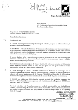 CDS-PP - Assembleia Municipal de Lisboa