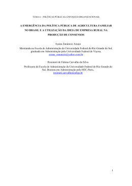 Artigo_T6_Pol&iacute;tica P&uacute;blica Agricultura Familiar