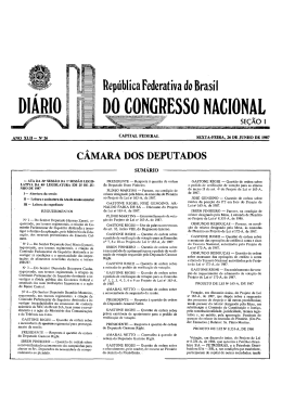 Inteiro teor - C&acirc;mara dos Deputados