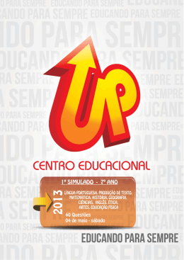 1&ordm; SIMULADO - 7&ordm; ANO