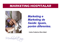 MARKETING HOSPITALAR