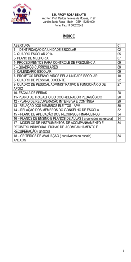 em prof&ordf; rosa benatti