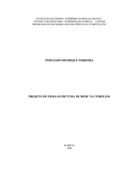 FERNANDO HENRIQUE FERREIRA PROJETO