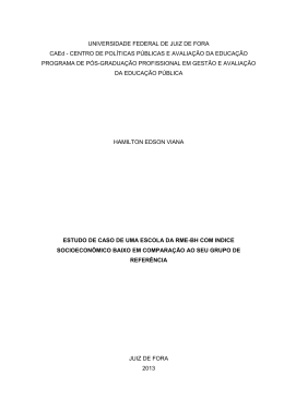 estudo de caso de uma escola da rme
