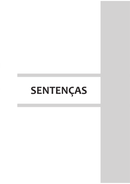 senten&ccedil;as - Emerj - Tribunal de Justi&ccedil;a do Estado do Rio de Janeiro