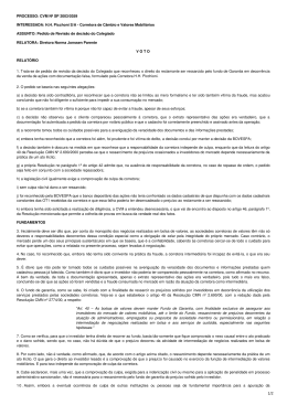 PROCESSO: CVM Nº SP 2003/0359 INTERESSADA: HH Picchoni S/A