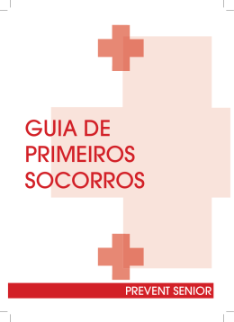 GUIA DE PRIMEIROS SOCORROS