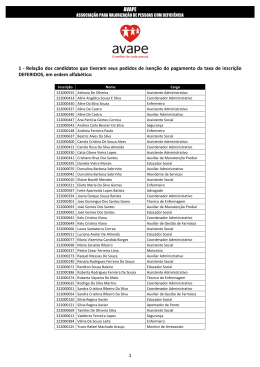 Edital isen&ccedil;&atilde;o corre&ccedil;&atilde;o