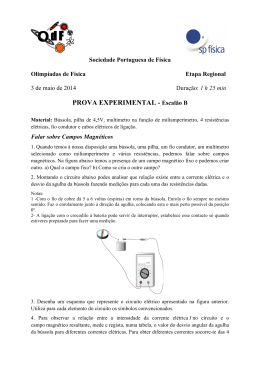 PROVA EXPERIMENTAL - Sociedade Portuguesa de Física