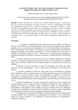 AN&Aacute;LISE NUM&Eacute;RICA DE VIGAS DE CONCRETO ARMADAS COM