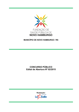 Edital 02/2015 - Funda&ccedil;&atilde;o La Salle