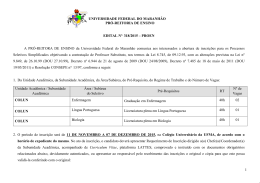 edital de abertura n&ordm; 318/2015