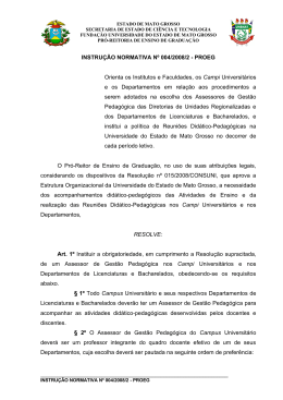 INSTRUÇÃO NORMATIVA Nº 004/2008/2 - PROEG