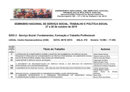 Eixo II - Programa de P&oacute;s-Gradua&ccedil;&atilde;o em Servi&ccedil;o Social