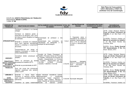 Dir. Processual do Trabalho I - BRUNO KLIPPEL