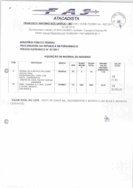 Proposta Vencedora