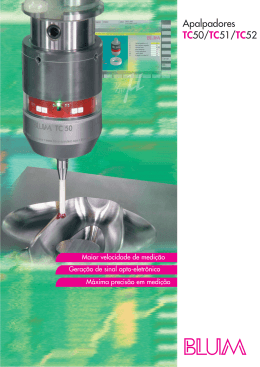 Apalpadores TC50/TC51/TC52 - Blum