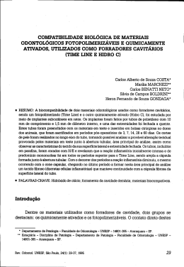 Portugu&ecirc;s - Revista de Odontologia da UNESP